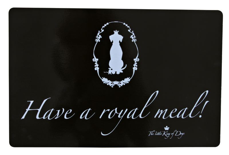 King of Dogs Place Mat, Have a Royal Meal - PetsCura