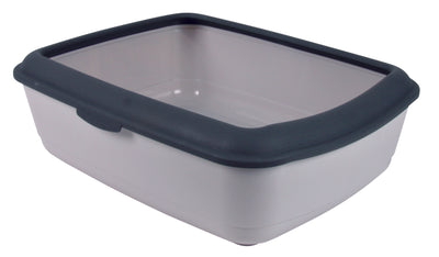 Classic Cat Litter Tray with Rim - PetsCura