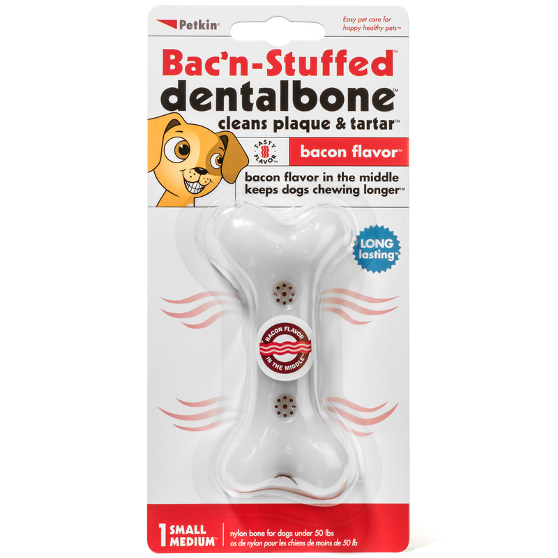 Bac’n-Stuffed Dentalbone, Bacon flavor - PetsCura