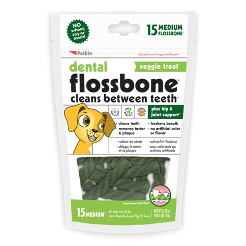 Dental Flossbone Veggie Treat - PetsCura
