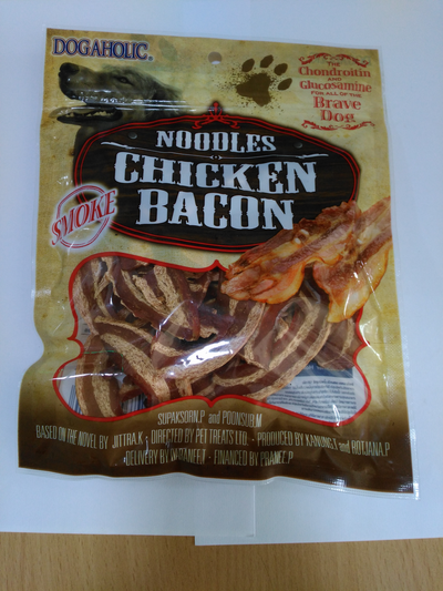 Noodles Chicken Bacon Strips Smoked - PetsCura