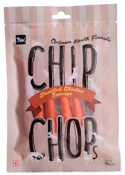 Chip Chops Chicken Sausages - PetsCura