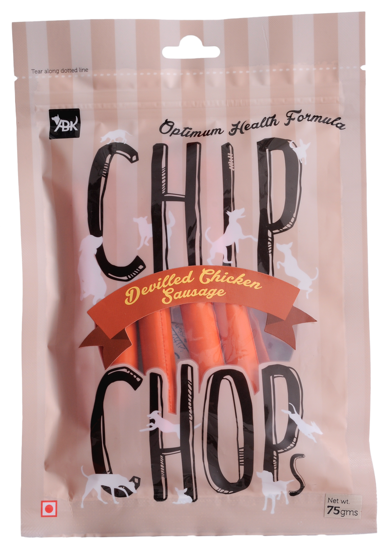 Chip Chops Chicken Sausages - PetsCura