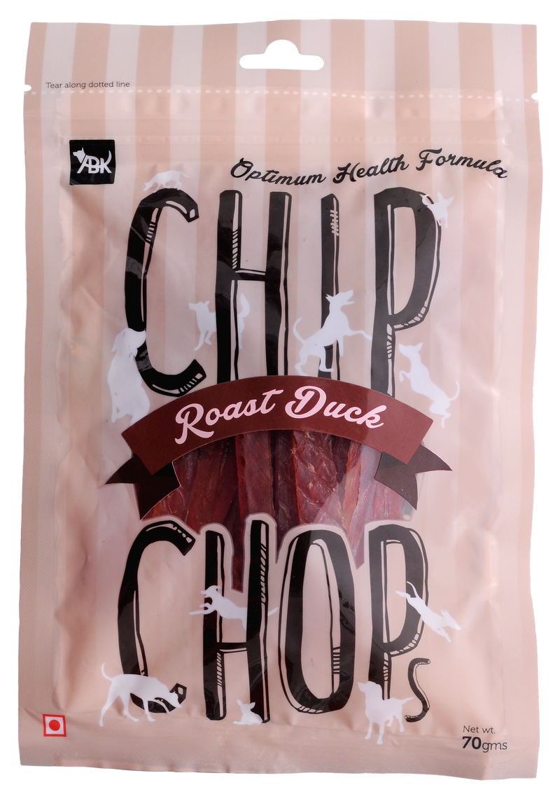 Chip Chops Roast Duck Strips - PetsCura