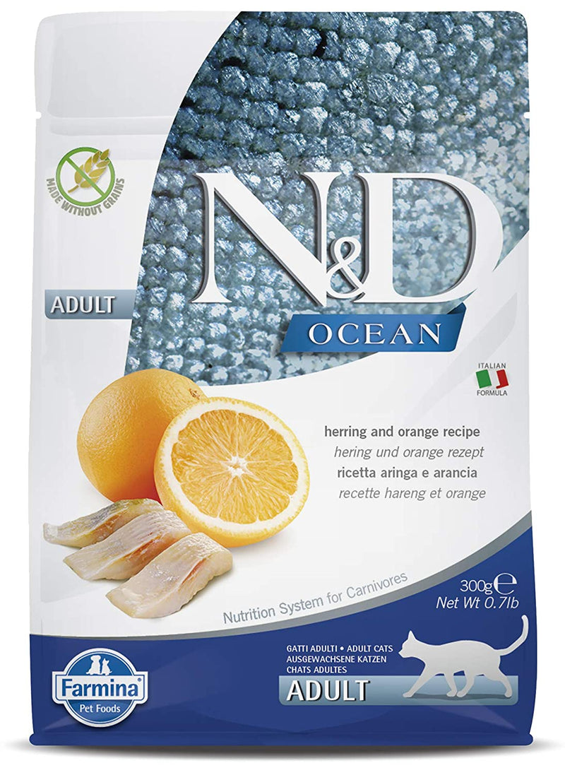 N&D Grain Free Fish Orange Adult Cat Food - PetsCura