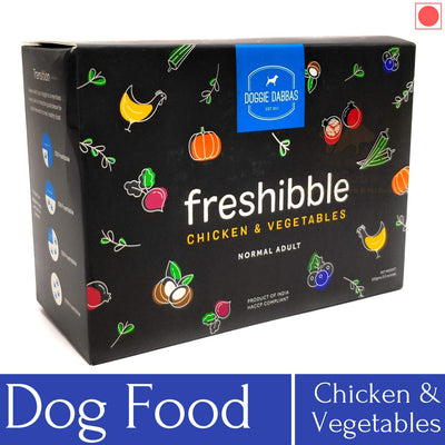 Doggie Dabba Freshibble- Chicken & Vegetables - PetsCura