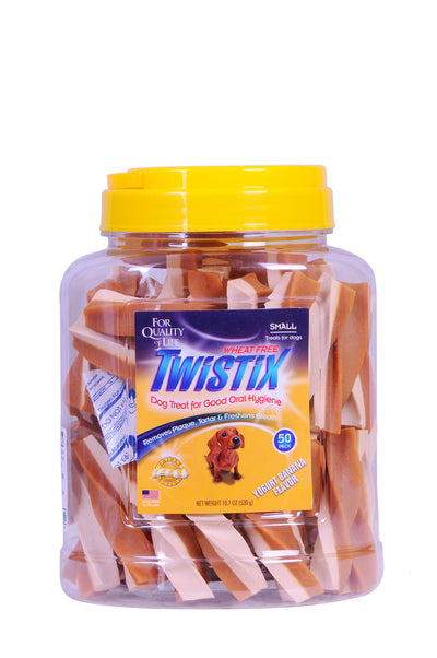 Twistix Canister Yogurt Banana - PetsCura