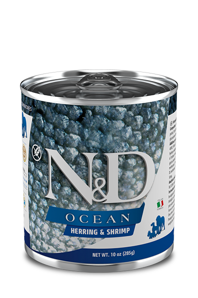 N&D Ocean Grain Free HERRING & SHRIMP WET FOOD - PetsCura