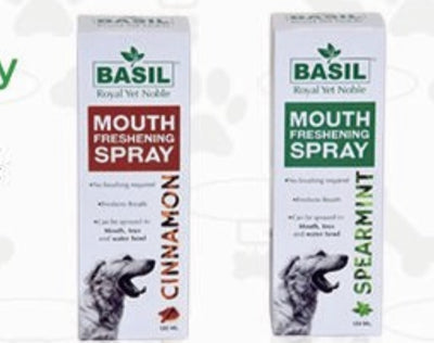 Basil mouth freshening spray - PetsCura