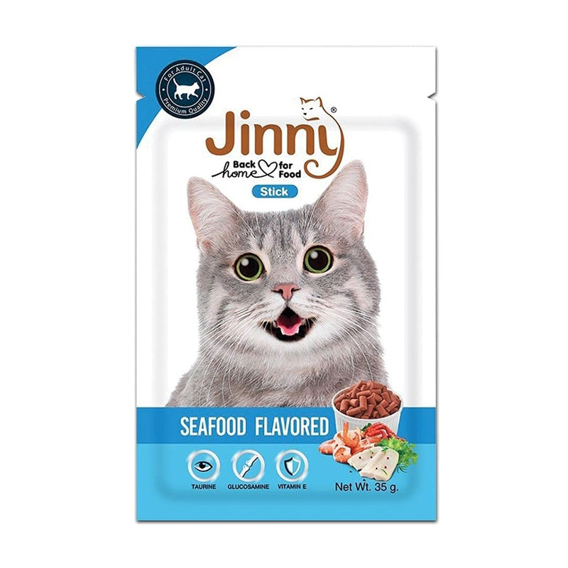 Jinny Seafood Cat Treats - PetsCura