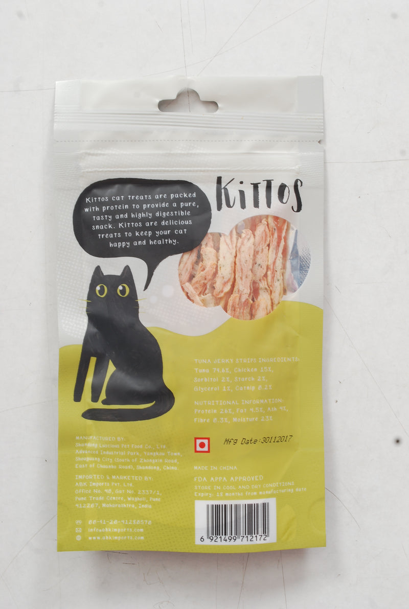 Tuna Jerky Strips Cat Treat - PetsCura