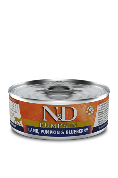 N&D Pumpkin Grain Free LAMB, PUMPKIN & BLUEBERRY WET FOOD - PetsCura