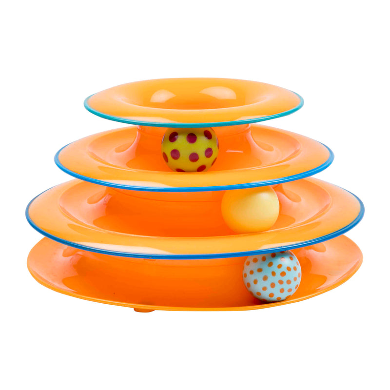 Tower Of Track, Three Level Active Cat Toy - PetsCura