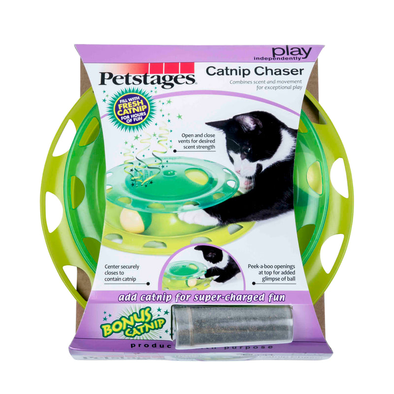 Catnip Chaser, Independent Cat Play Toy - PetsCura