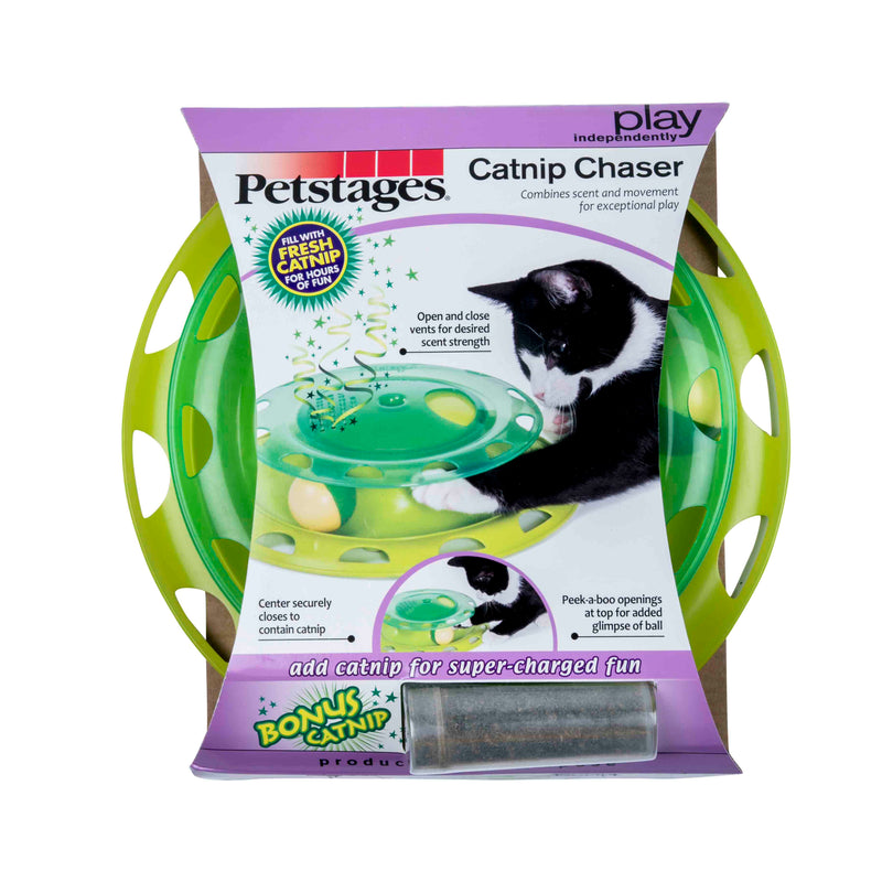 Catnip Chaser, Independent Cat Play Toy - PetsCura