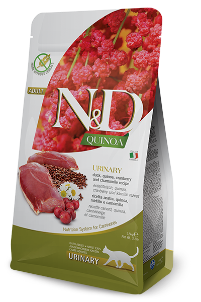 N&D Quinoa Grain Free Cat - URINARY DUCK - PetsCura