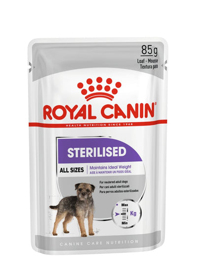Royal Canin Sterilised Canine Loaf 12 x 85 Gms - PetsCura