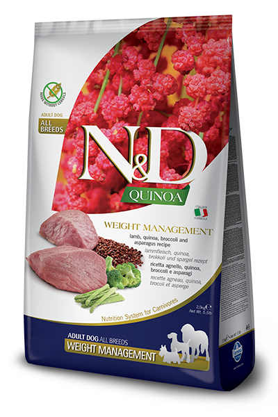 N&D Quinoa Grain Free WEIGHT MANAGEMENT LAMB - PetsCura
