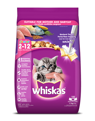 Whiskas Kitten Mackerel - PetsCura