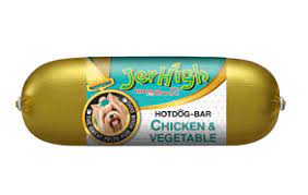 Jerhigh- Hot dog bar - Chicken & Vegetable - PetsCura