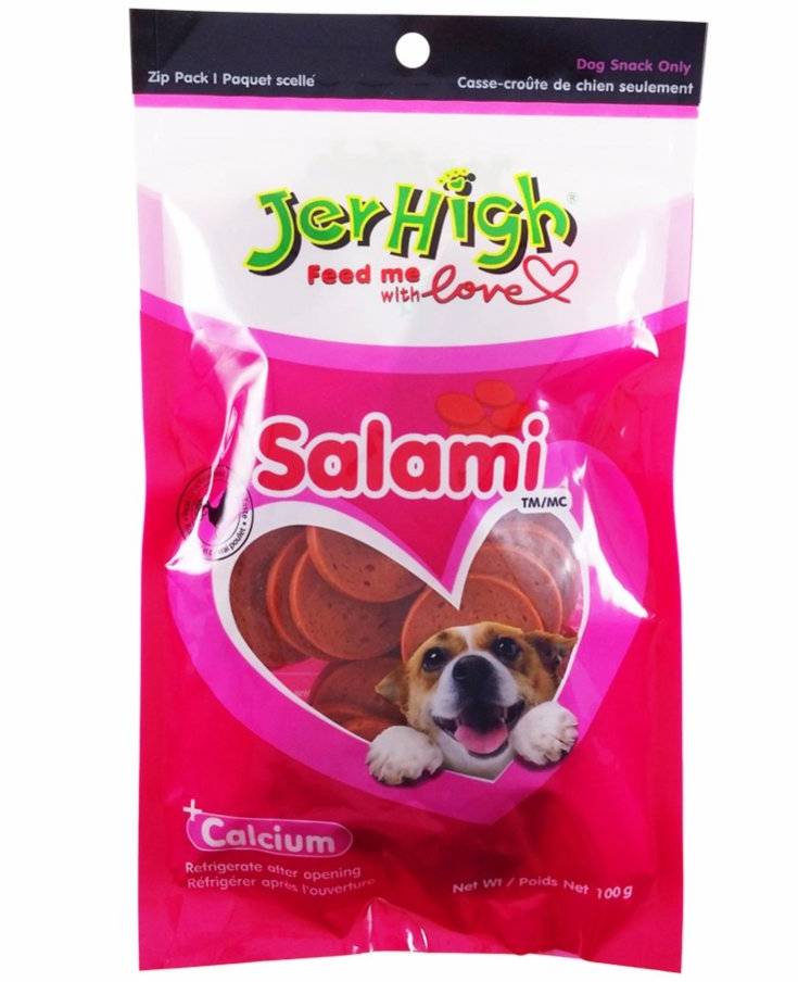 Jerhigh Salami Dog treats