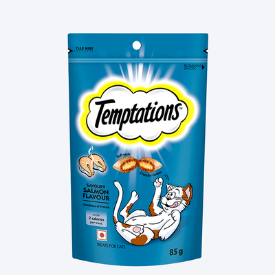 Temptations Cat Treat Savoury Salmon - PetsCura