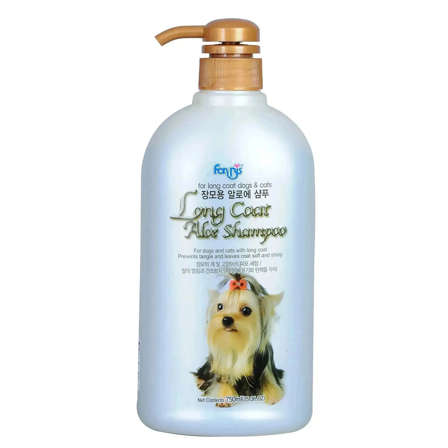 Shop Online for Forbis Long Coat Aloe Dog Shampoo PetsCura