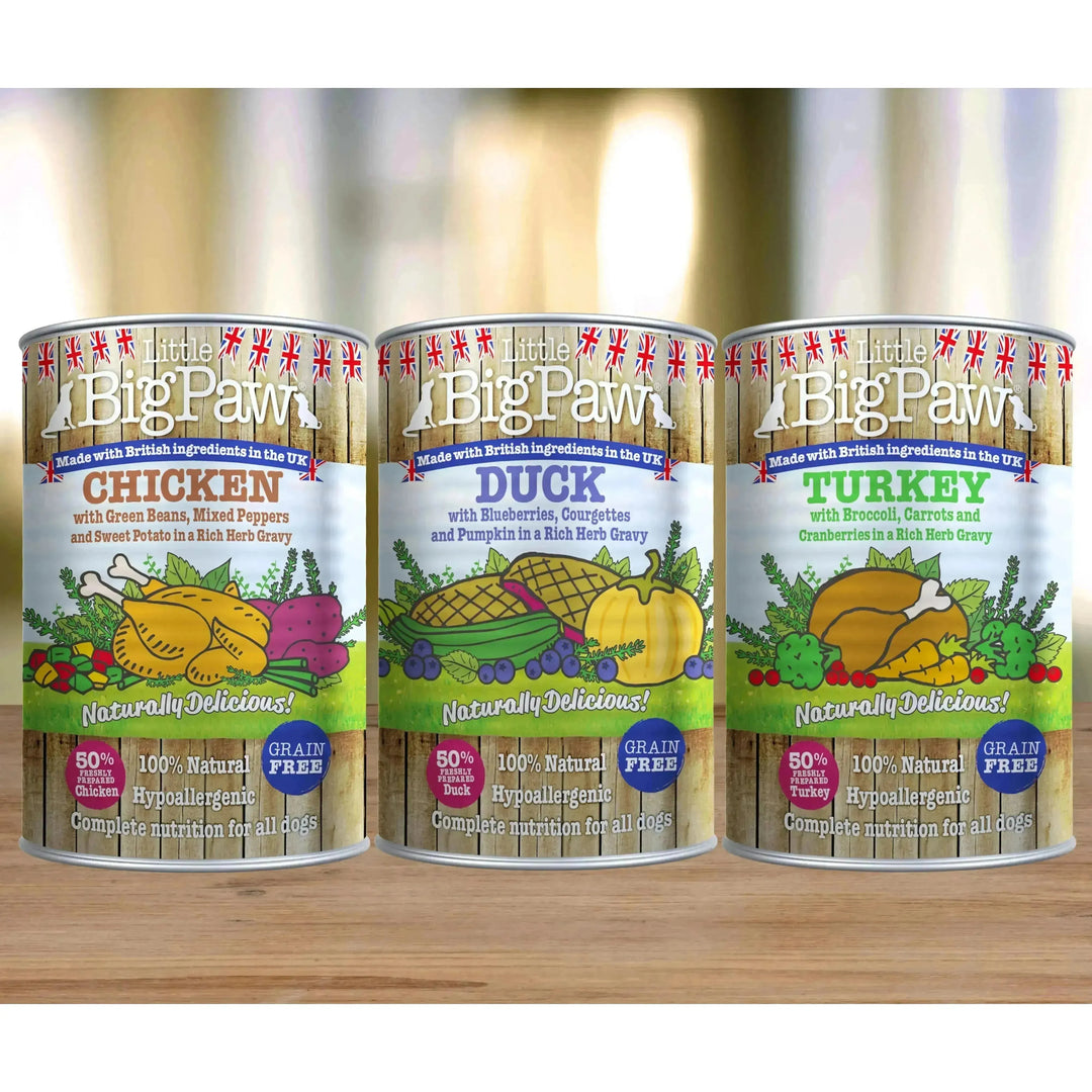 Little Big Paw Turkey with Broccoli, Carrots & Cranberries - PetsCura