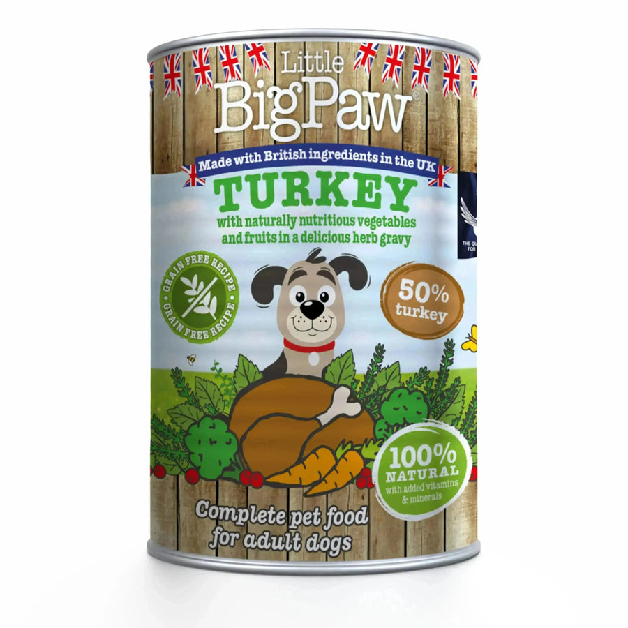 Little Big Paw Turkey with Broccoli, Carrots & Cranberries - PetsCura