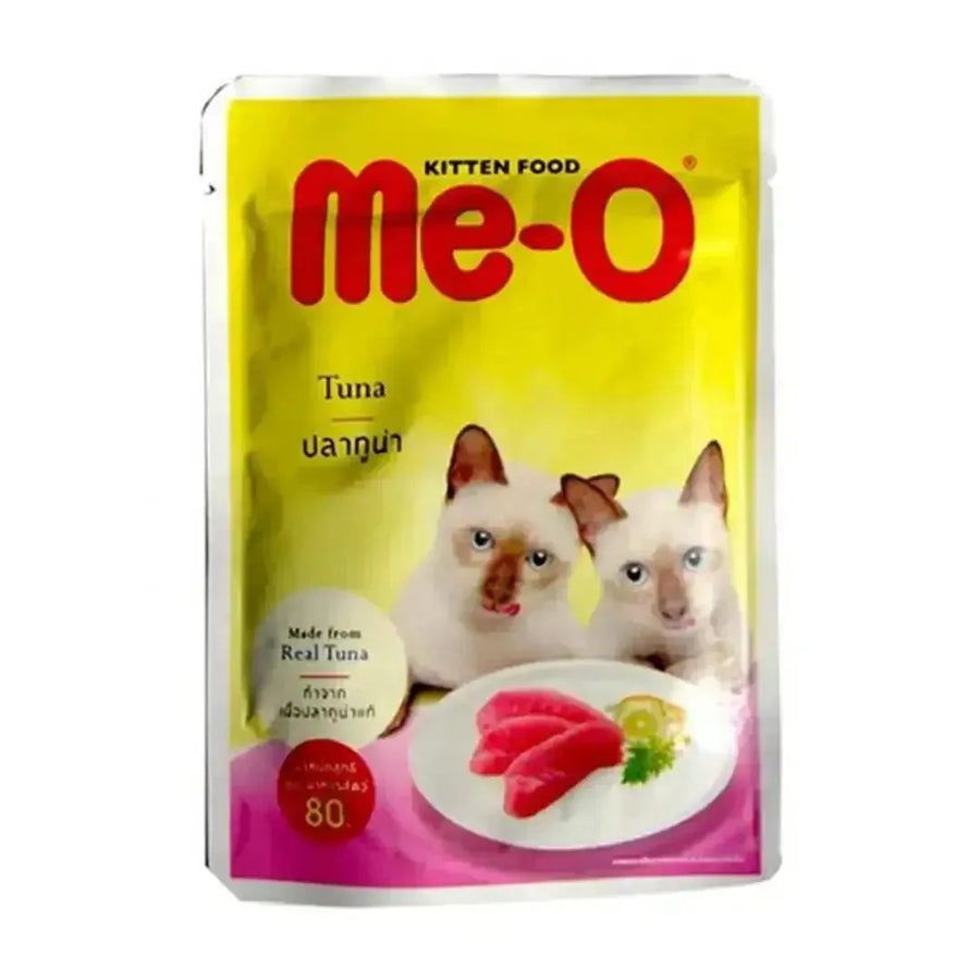 Me-O Kitten Tuna Gravy Cat Food ( Pack of 12) - PetsCura