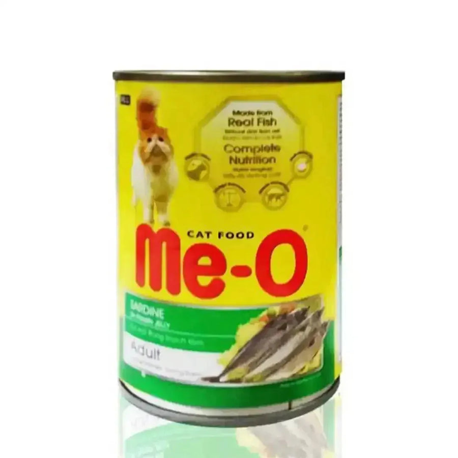 Me-O Sardine in Jelly Adult Tin Cat Food - PetsCura