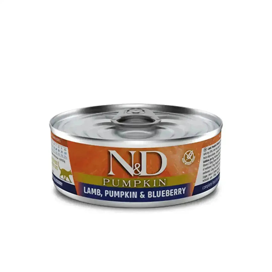 N&D Pumpkin Grain Free LAMB, PUMPKIN & BLUEBERRY WET FOOD - PetsCura