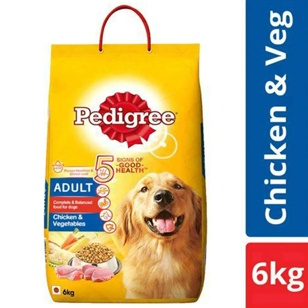 Pedigree Chicken & Veg Adult Dog Food - PetsCura
