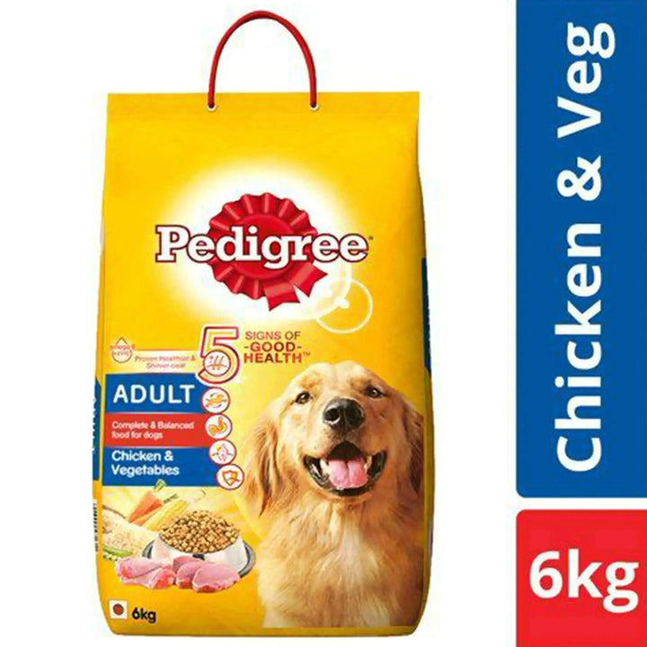 Pedigree Chicken & Veg Adult Dog Food - PetsCura