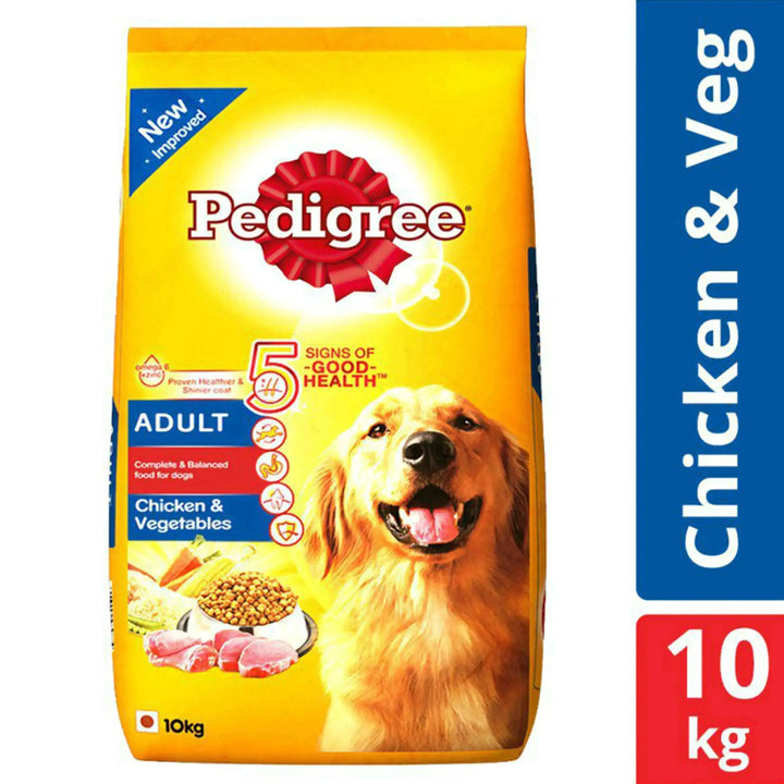 Pedigree Chicken & Veg Adult Dog Food - PetsCura