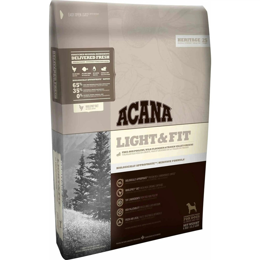 Acana Light & Fit Dog Food - PetsCura