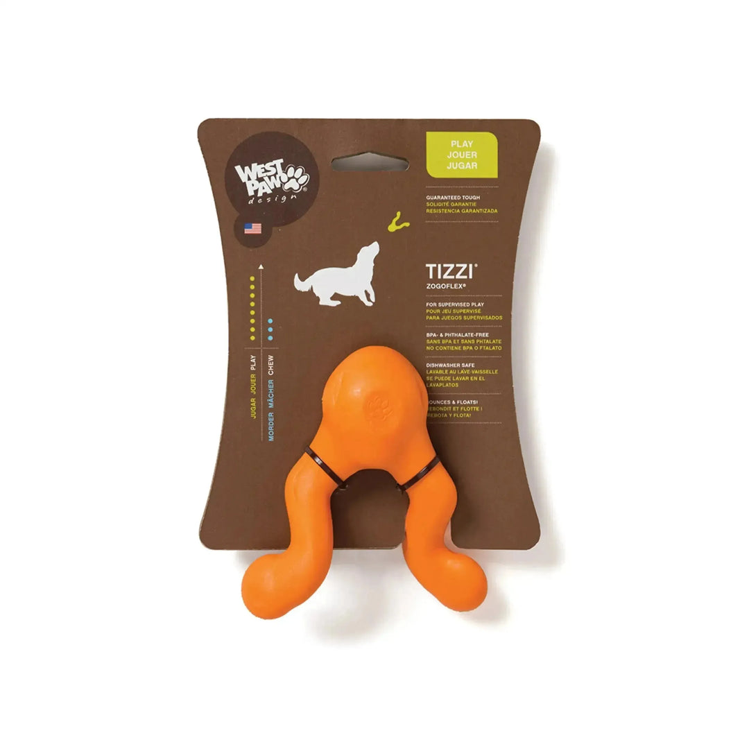 West Paw Zogoflex Tizzi Fetch Play Toy - PetsCura