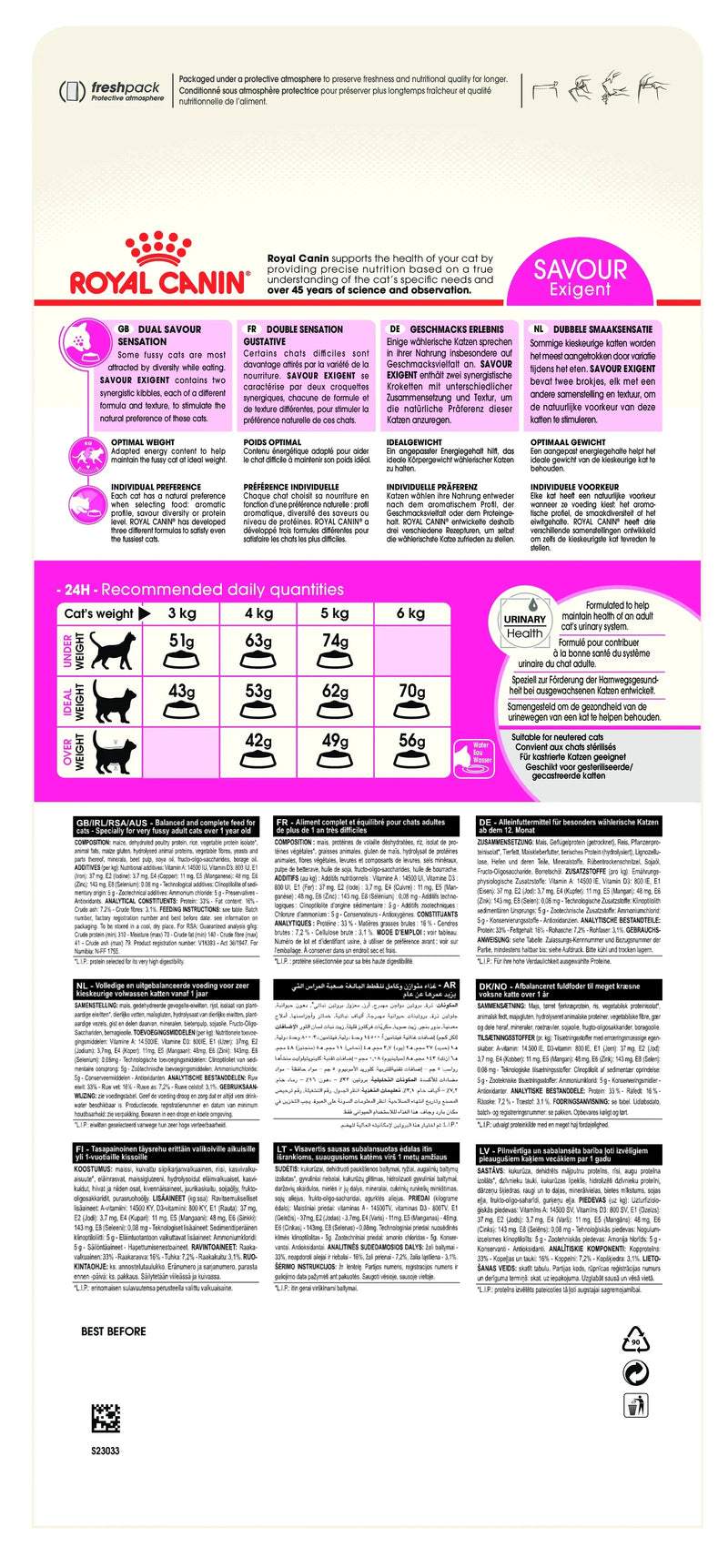 Royal Canin Savour Exigent
