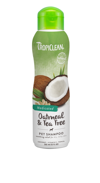 Oatmeal & Tea Tree Shampoo - PetsCura