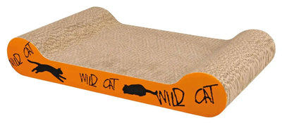 Wild Cat Scratching Cardboard - PetsCura