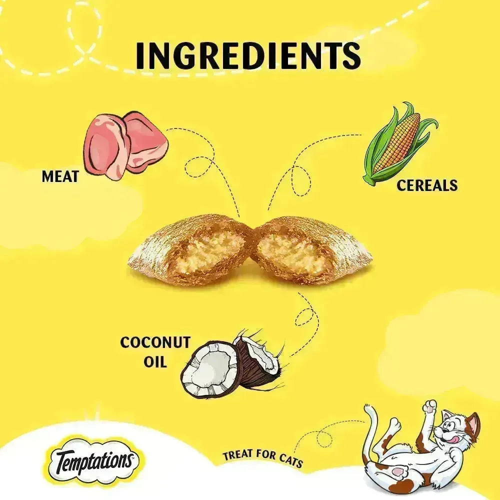 Temptations Cat Treat Tasty Chicken Flavour - PetsCura