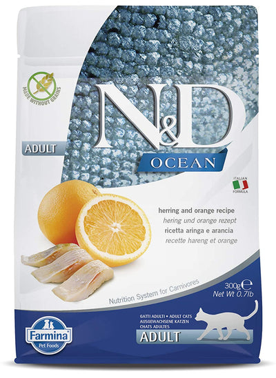 N&D Grain Free Fish Orange Adult Cat Food - PetsCura