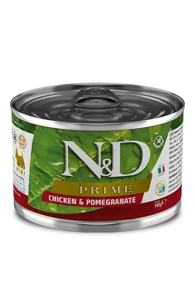 N&D Grain Free CHICKEN & POMEGRANATE ADULT MINI WET FOOD - PetsCura