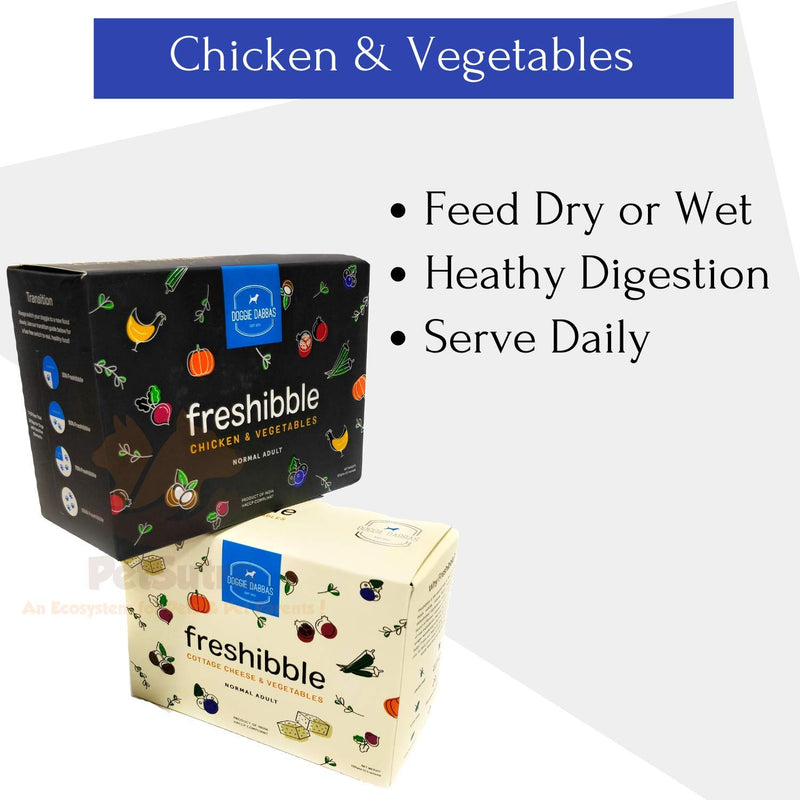 Doggie Dabba Freshibble- Chicken & Vegetables