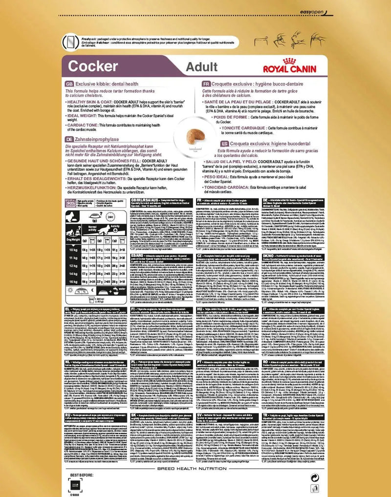 Royal Canin Cocker Spaniel Adult
