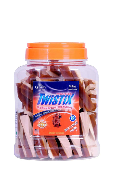 Twistix Canister Milk & Cheese - PetsCura