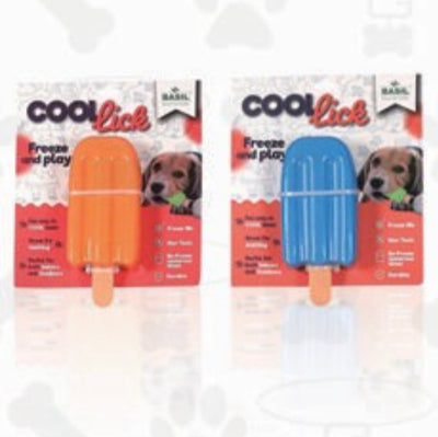 Cool Pup Popsicle Freeze Dog Toy, Blue, Large