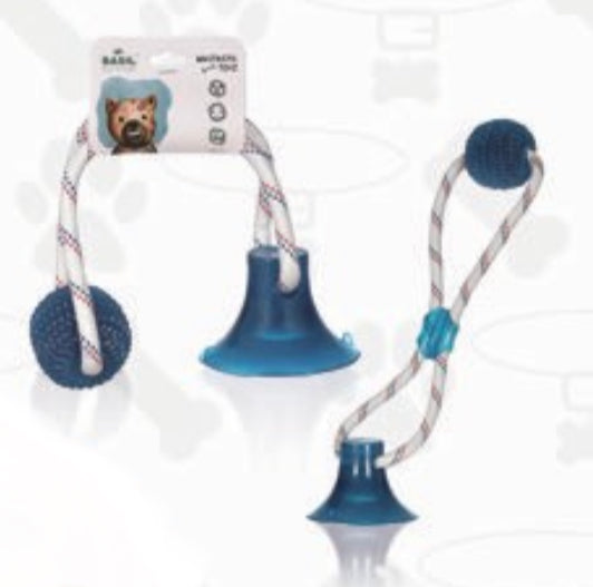 Vacuum Cup with Rope & ball toy - PetsCura