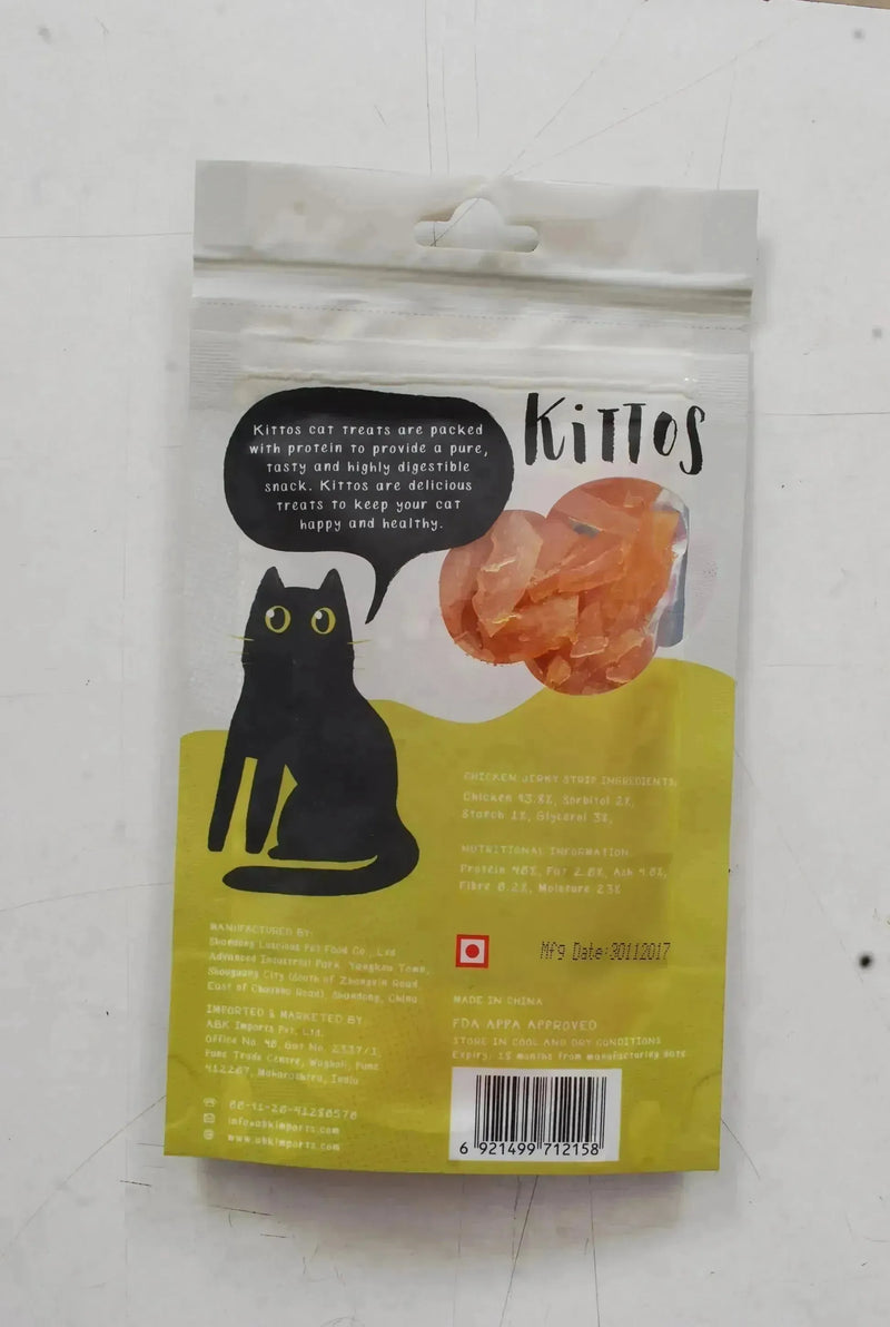 Chicken Jerky Strips Cat Treat - PetsCura