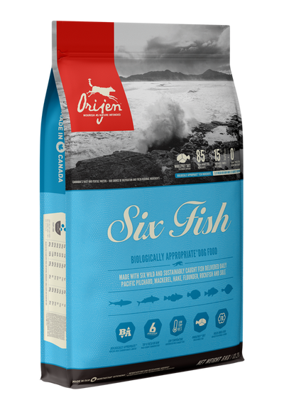 Orijen Six Fish Dog Food - PetsCura